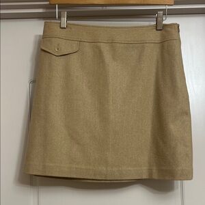 Banana Republic Classic Tan Women's Wool/Cashmere Skirt.